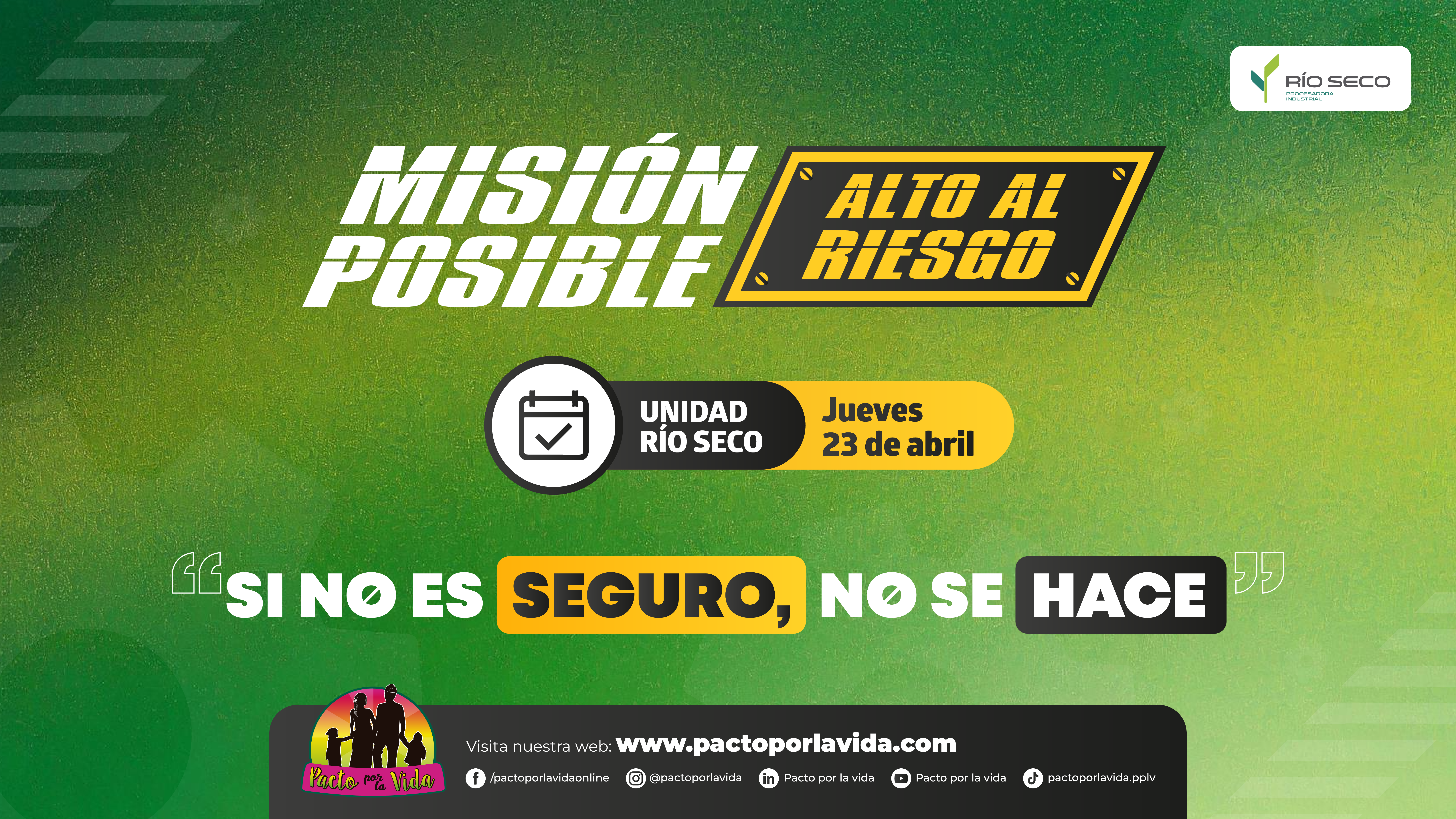 Misión Posible - Rio Seco - Jueves 23 de abril