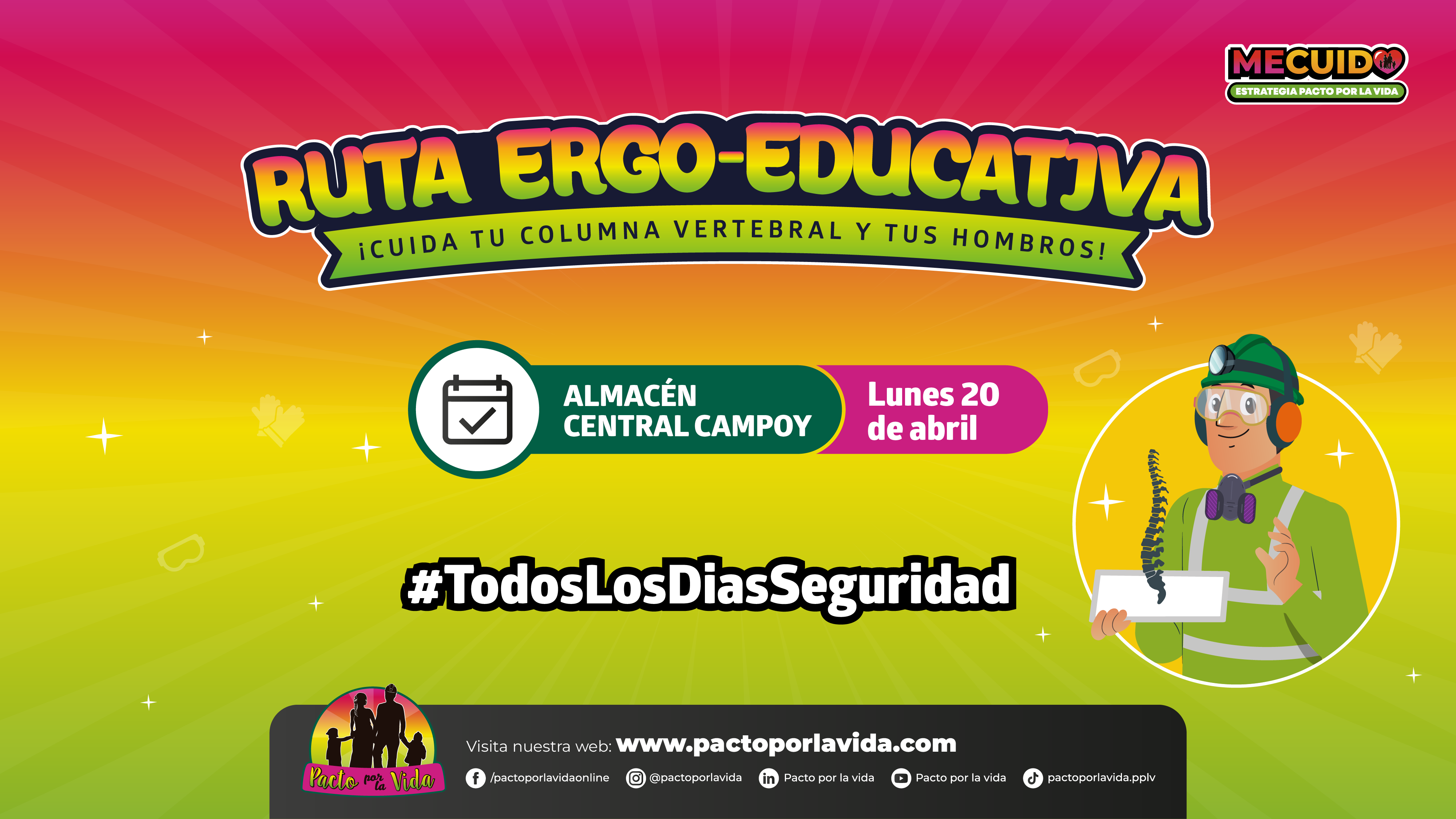 Ruta Ergo Educativa - Almacén Campoy - Lunes 20 de abril